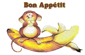 Bon appétit souris banane